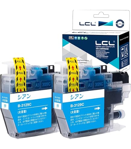 Amazon.co.jp: Morishop LC3129 (BK/C/M/Y)×2 全色大容量 4色セット×2